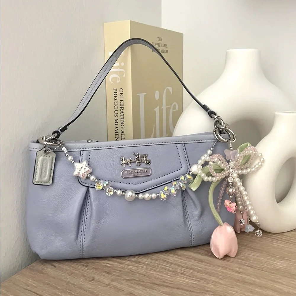 Coach Lavender Shoulder Bag - Picture 1 of 10